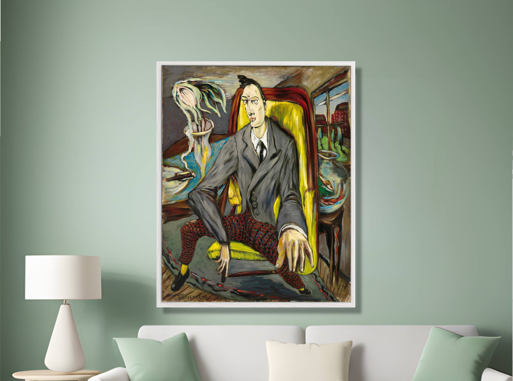 Howard Taft Lorenz Print, The Poet