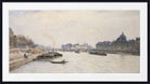 Stanislas Lepine Print, The Pont des Arts, view from the Pont Royal (1884)