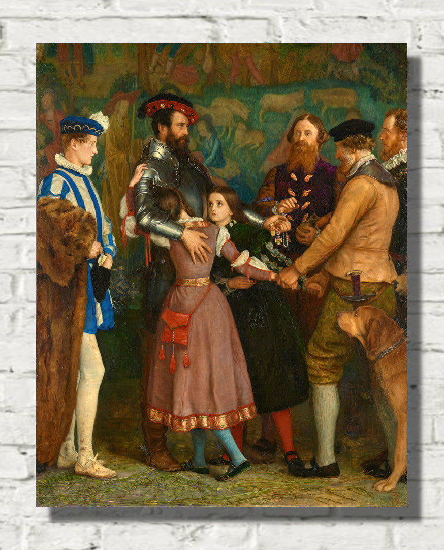 John Everett Millais Print, The Ransom (1860)