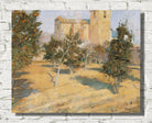 Joaquin Mir Trinxet Print, The Rector’s Orchard (1896)