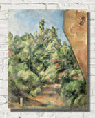 Paul Cézanne Print, The Red Rock (Circa 1895)