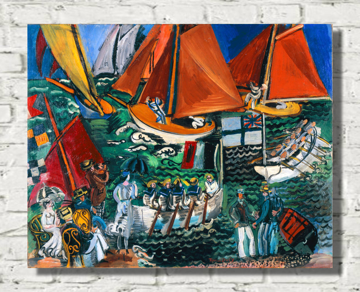 The Regatta by Raoul Dufy