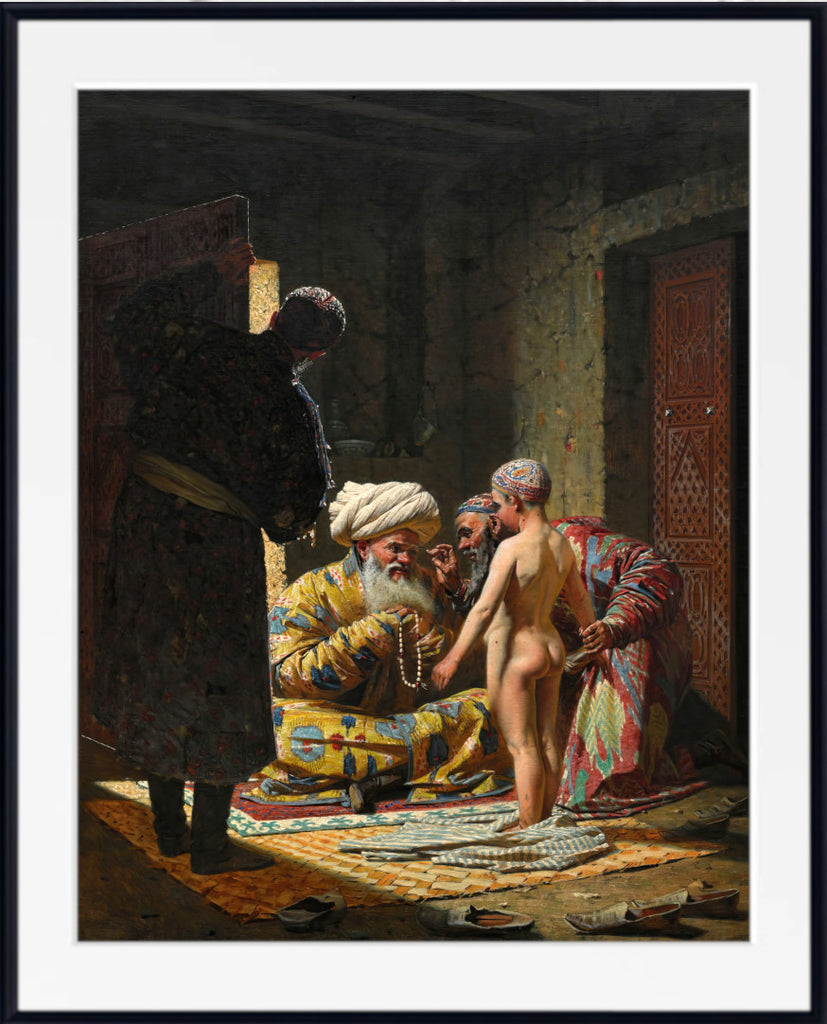 The Sale of the Child Slave (1872) by Vasily Vereshchagin