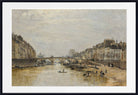 Stanislas Lepine Print, The Seine at Pont Marie