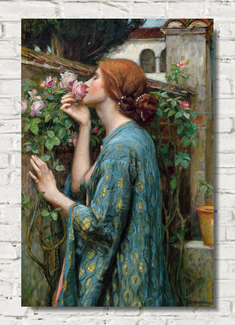 John William Waterhouse Print, The Soul of the Rose (1908)