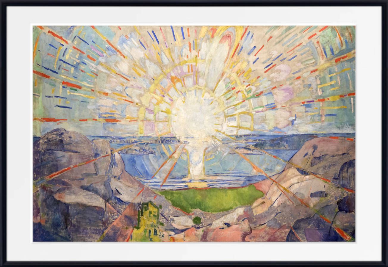Edvard Munch Fine Art Print, The Sun