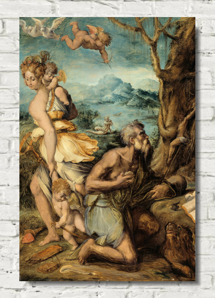 The Temptation of Saint Jerome by Giorgio Vasari