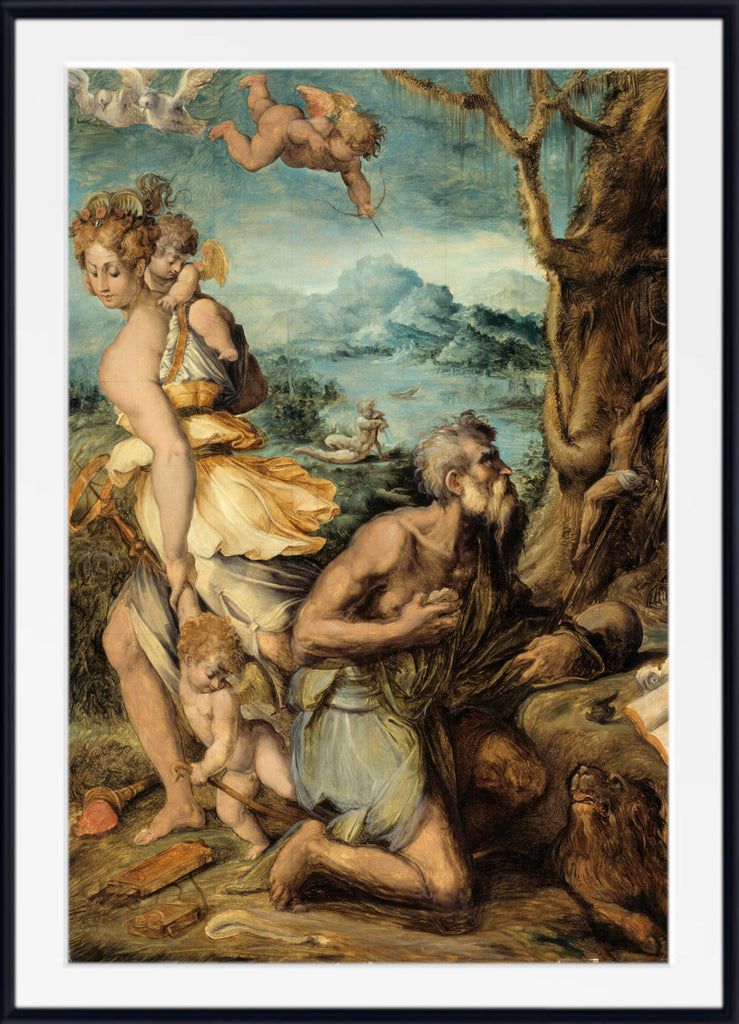 The Temptation of Saint Jerome by Giorgio Vasari