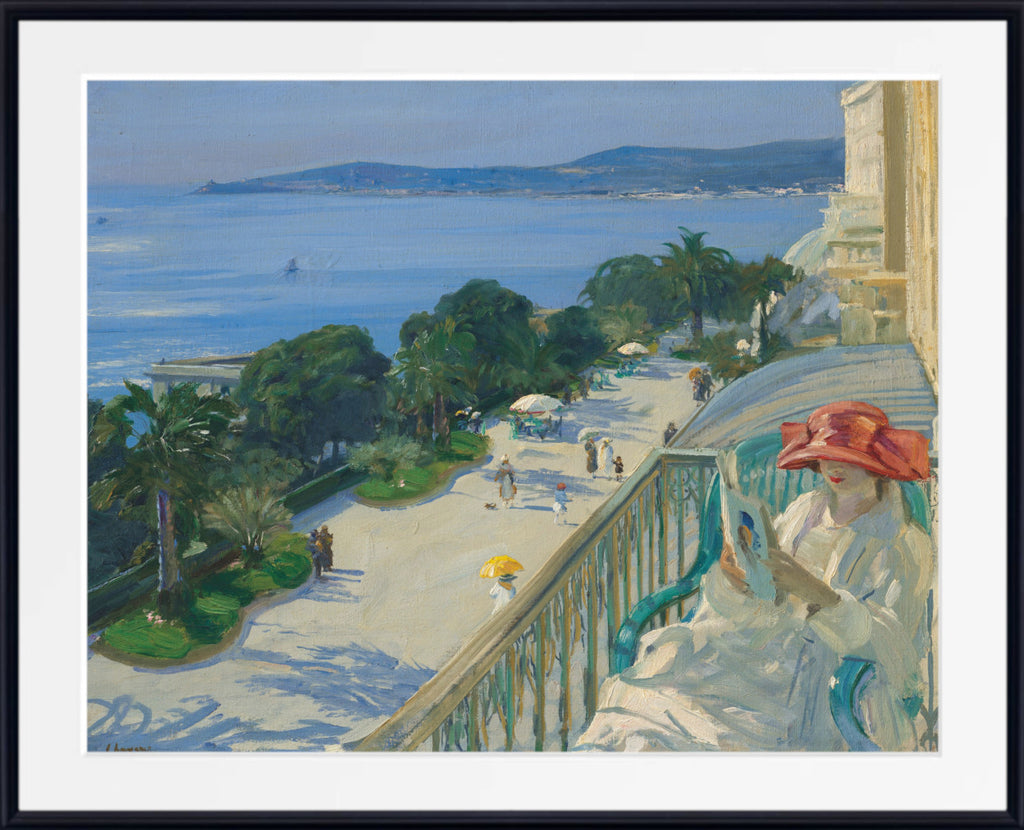 The Terrace, Cap d’Ail (1921), John Lavery