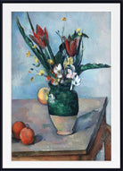 Paul Cézanne Print, The Vase of Tulips (c. 1890)