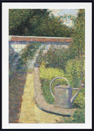 Georges Seurat Print, The Watering Can – Garden at Le Raincy (c. 1883)