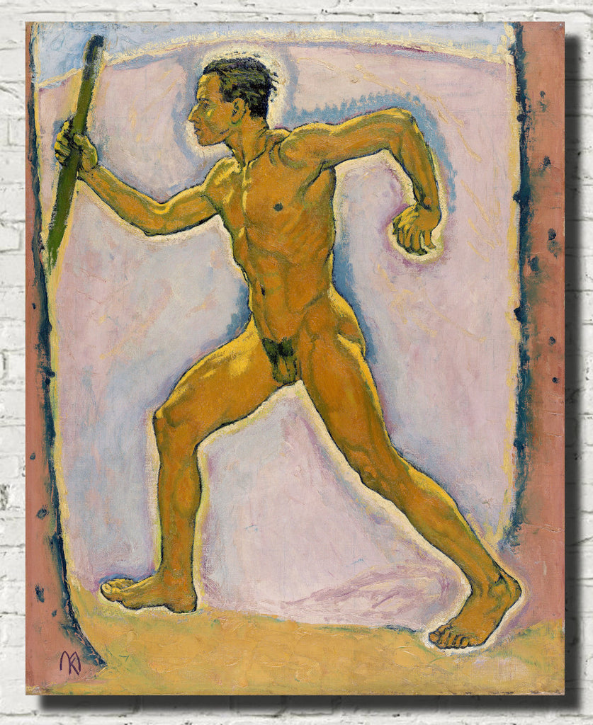 Male Nude Prints, set of 3, Koloman Moser