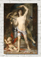 Gustave Moreau Print, The Young Man And Death (1856)