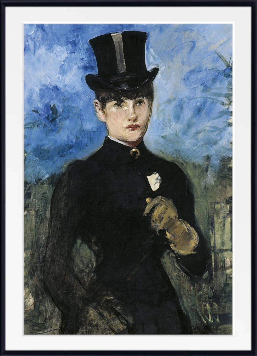 Édouard Manet Print : The Amazon (Summer Horsewoman)