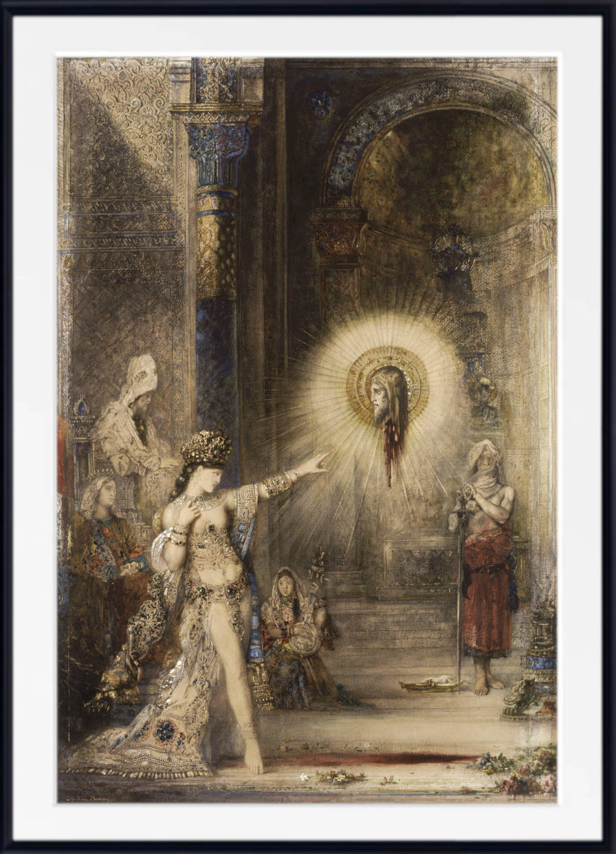 Gustave Moreau Fine Art Print, The Apparition