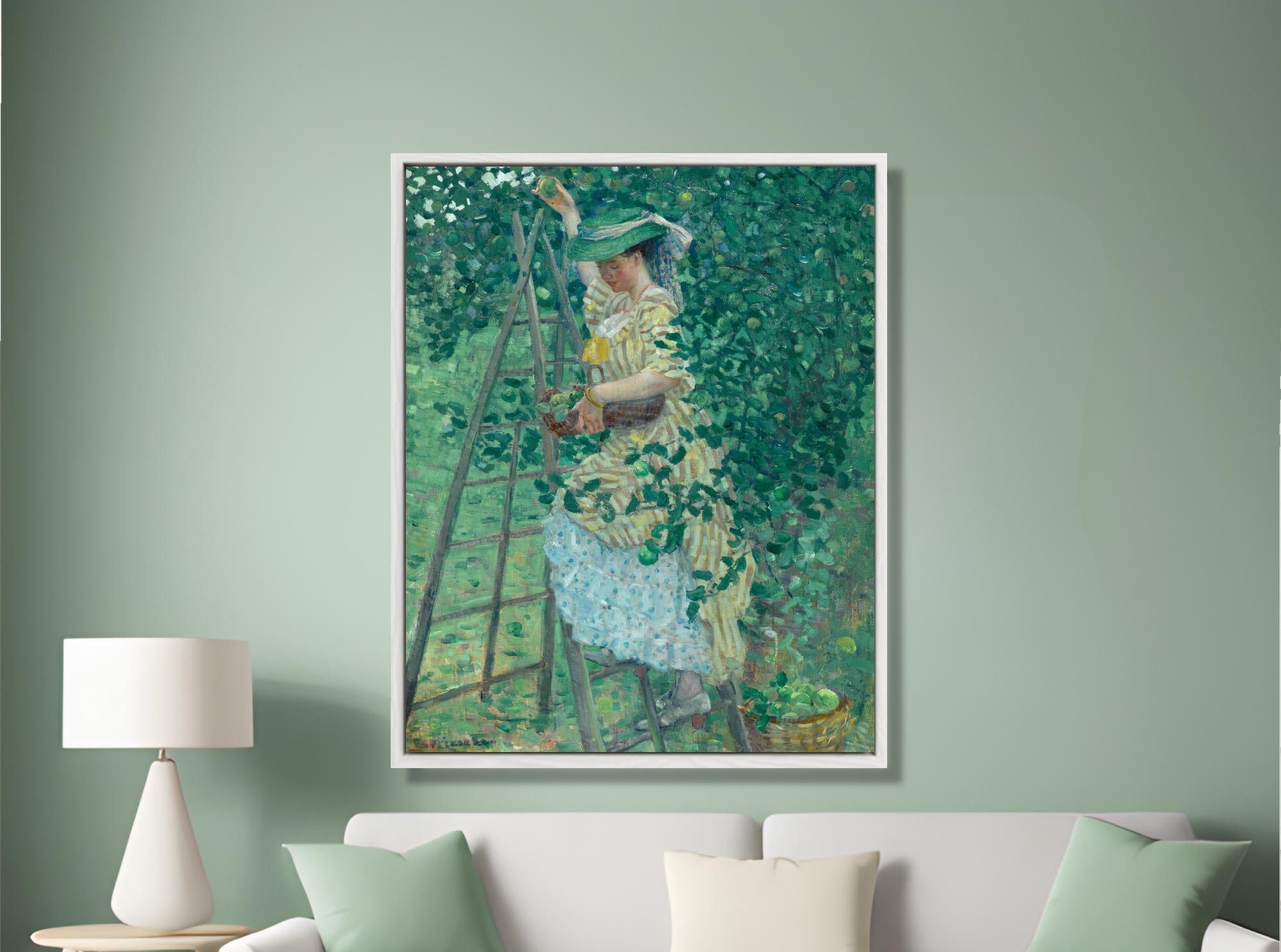 Frederick Carl Frieseke Prints, The Apple Tree (1908) from Gallery Thane