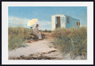 Laurits Andersen Ring Fine Art Print, The Artist's Wife with the Family Caravan