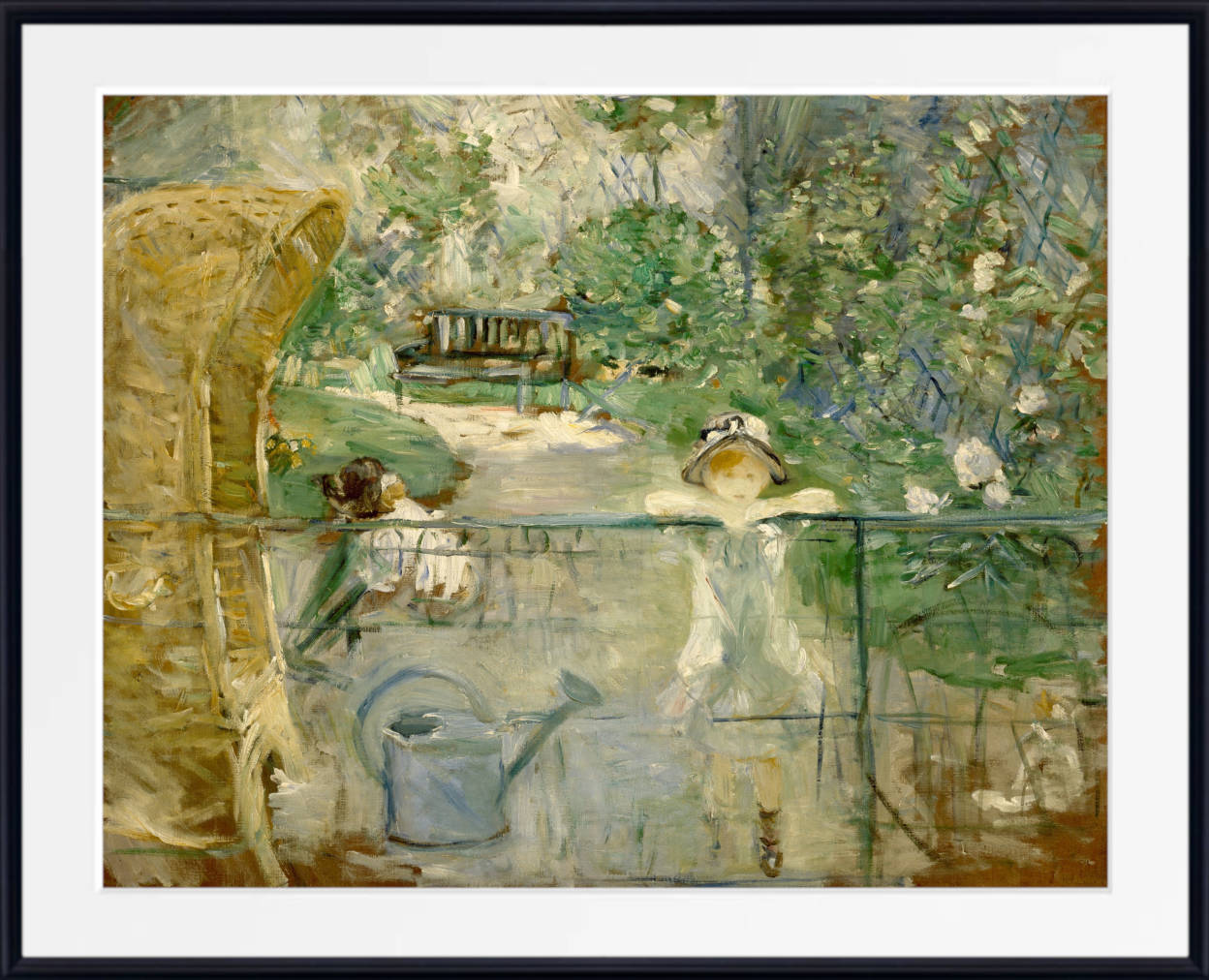 Berthe Morisot, French Fine Art Print : The Basket Chair