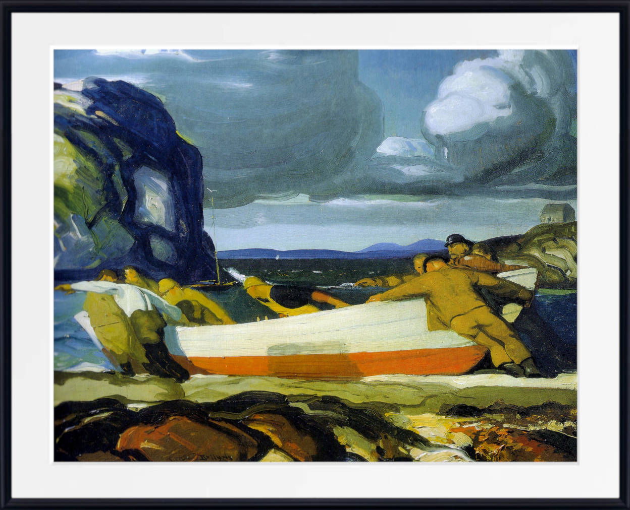 George Bellows Fine Art Print, The Big Dory