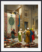 Jean-Léon Gérôme Fine Art Print : The Carpet Merchant