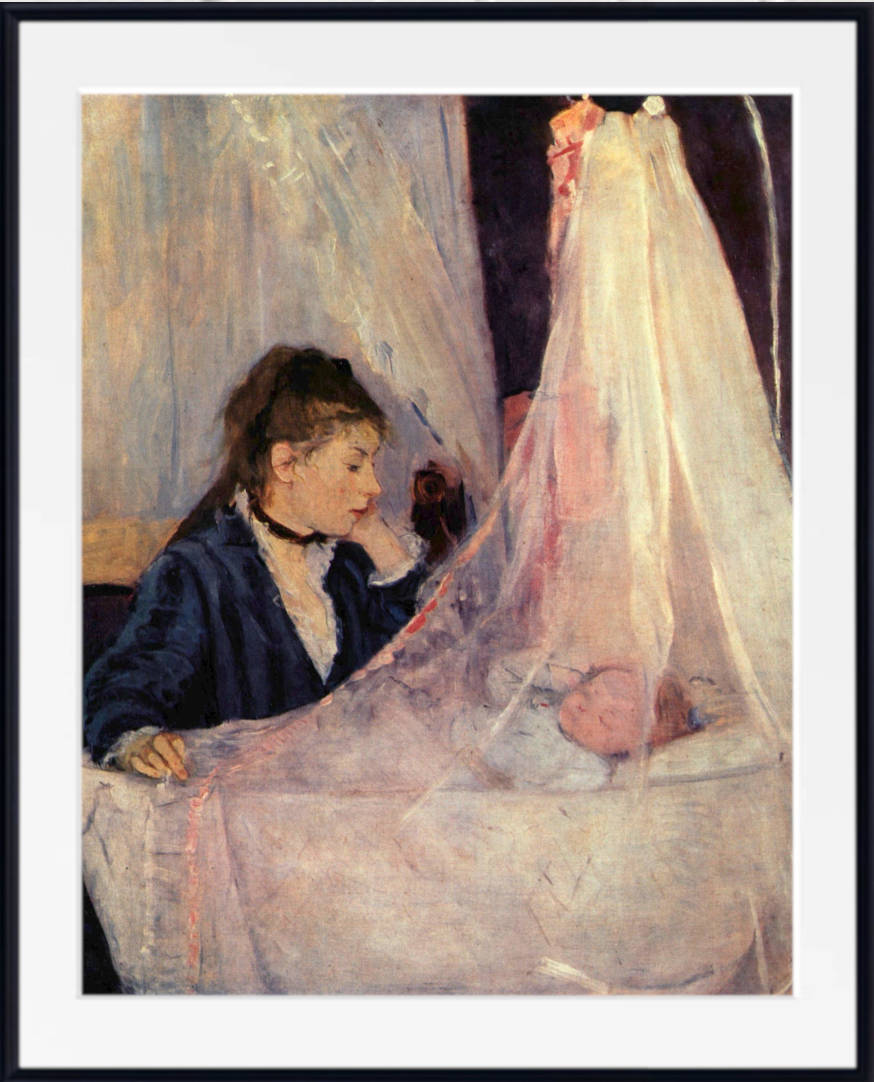 Berthe Morisot, French Fine Art Print : The Cradle