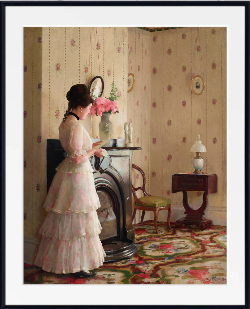 The Front Parlor, William McGregor Paxton Fine Art Print