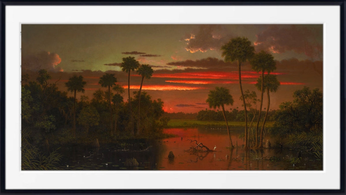 The Great Florida Sunset, Martin Johnson Heade