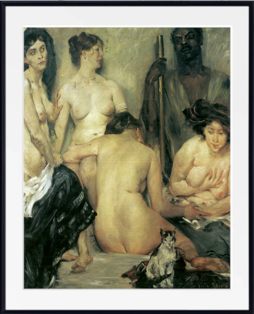 The Harem, Lovis Corinth Fine Art Print