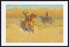 Frederic Remington, Fine Art Print : The Long-Horn Cattle Sign