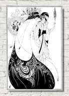 The Peacock Skirt by Aubrey Beardsley – Art Nouveau Prints