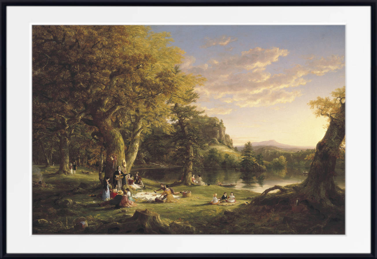 Thomas Cole Fine Art, The Pic-Nic