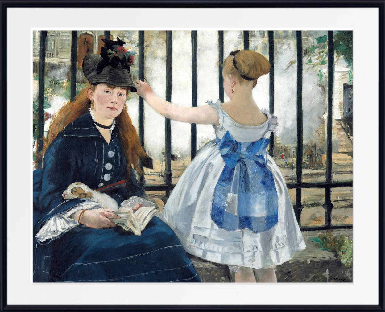 Édouard Manet Print : The Railway