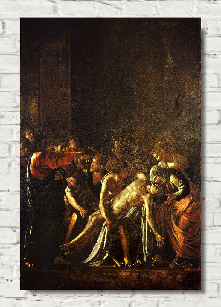 The Raising of Lazarus, Caravaggio