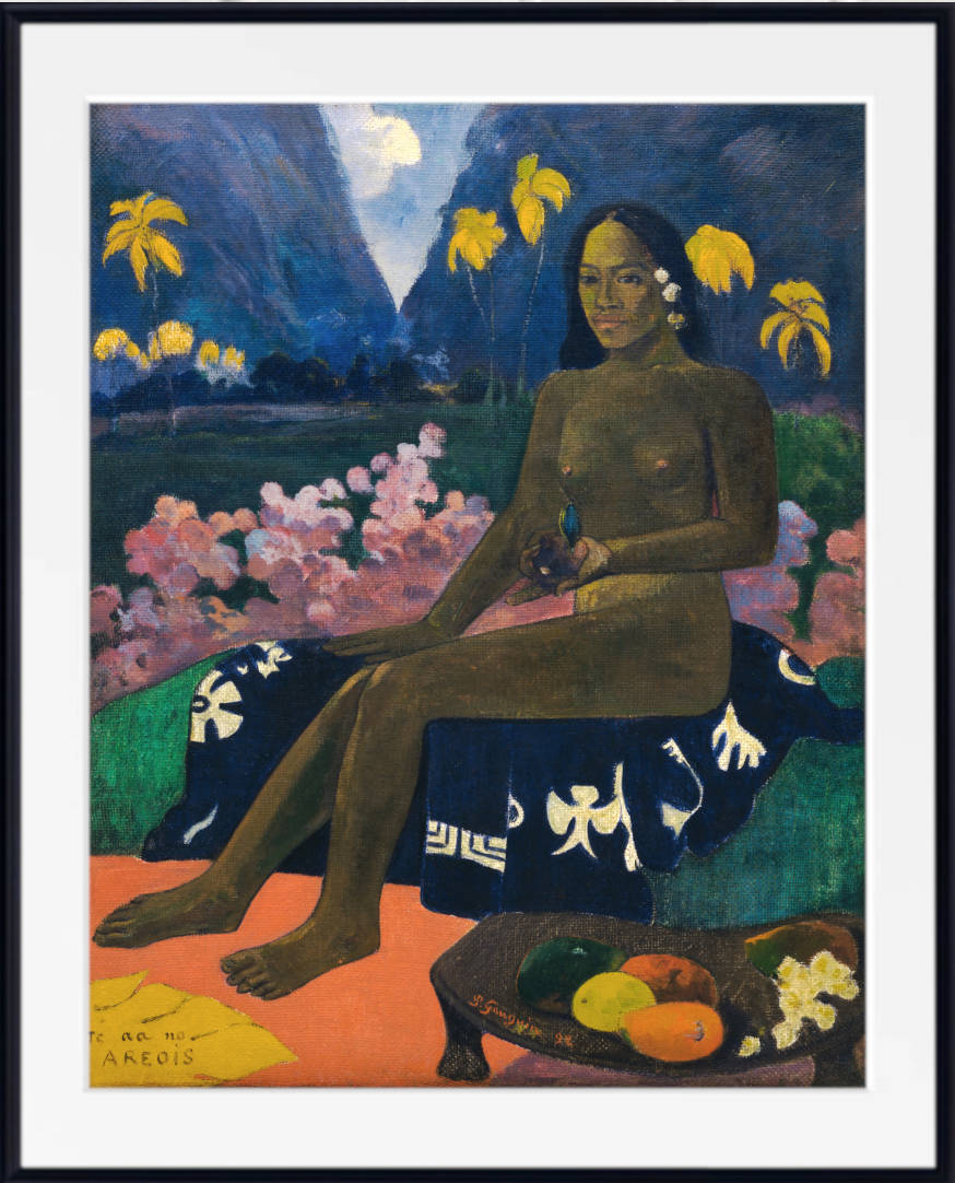 Paul Gauguin Fine Art Print : The Seed of the Areoi