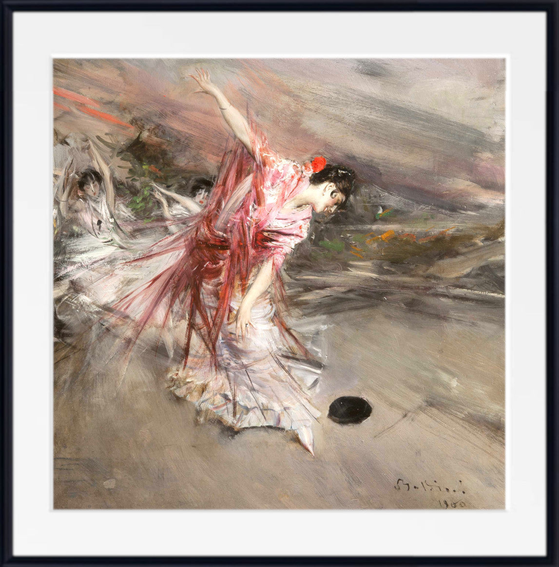 Giovanni Boldini Fine Art Print, The Spanish Dancer