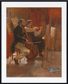 Winslow Homer Fine Art Print :  The Studio