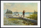 Winslow Homer Fine Art Print :  The Trapper