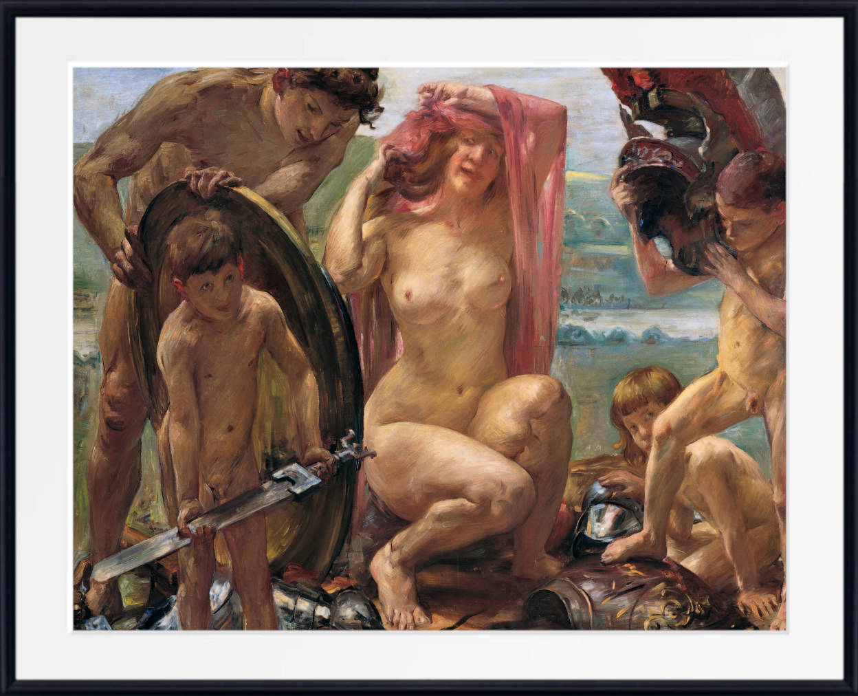 The Weapons Of Mars, Lovis Corinth Fine Art Print