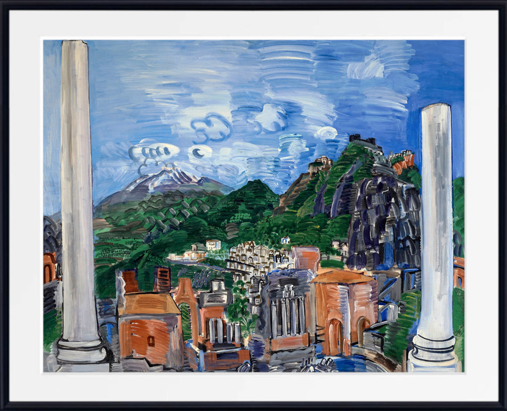 The ancient theater of Taormina (1923) by Raoul Dufy