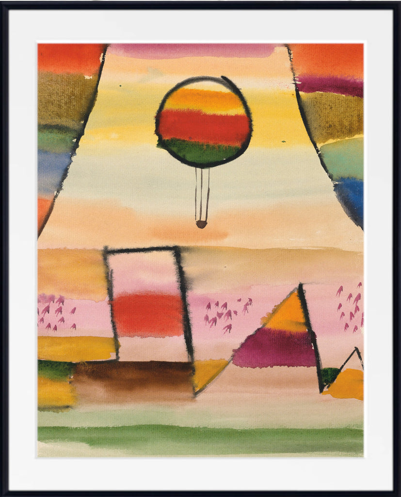 The balloon in the window by Paul Klee