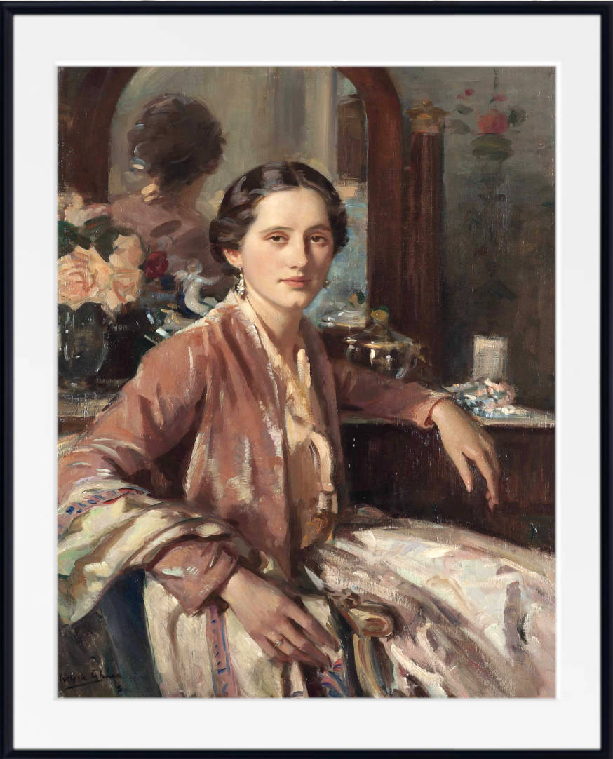 Wilfrid Gabriel de Glehn Print, The beloved