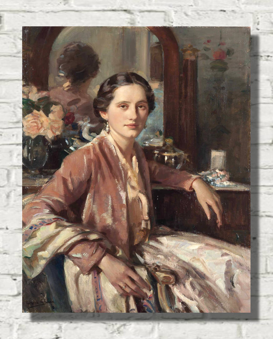 Wilfrid Gabriel de Glehn Print, The beloved