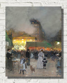 Luigi Loir Print: The Funfair, Paris