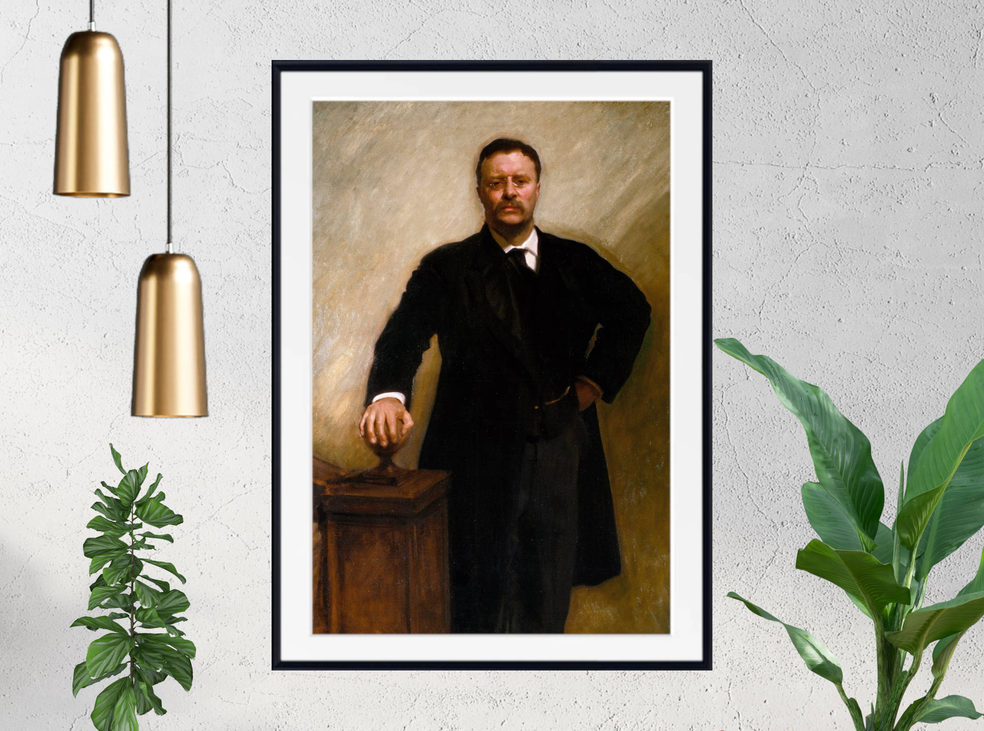 John Singer Sargent Print, Theodore Roosevelt Portrait