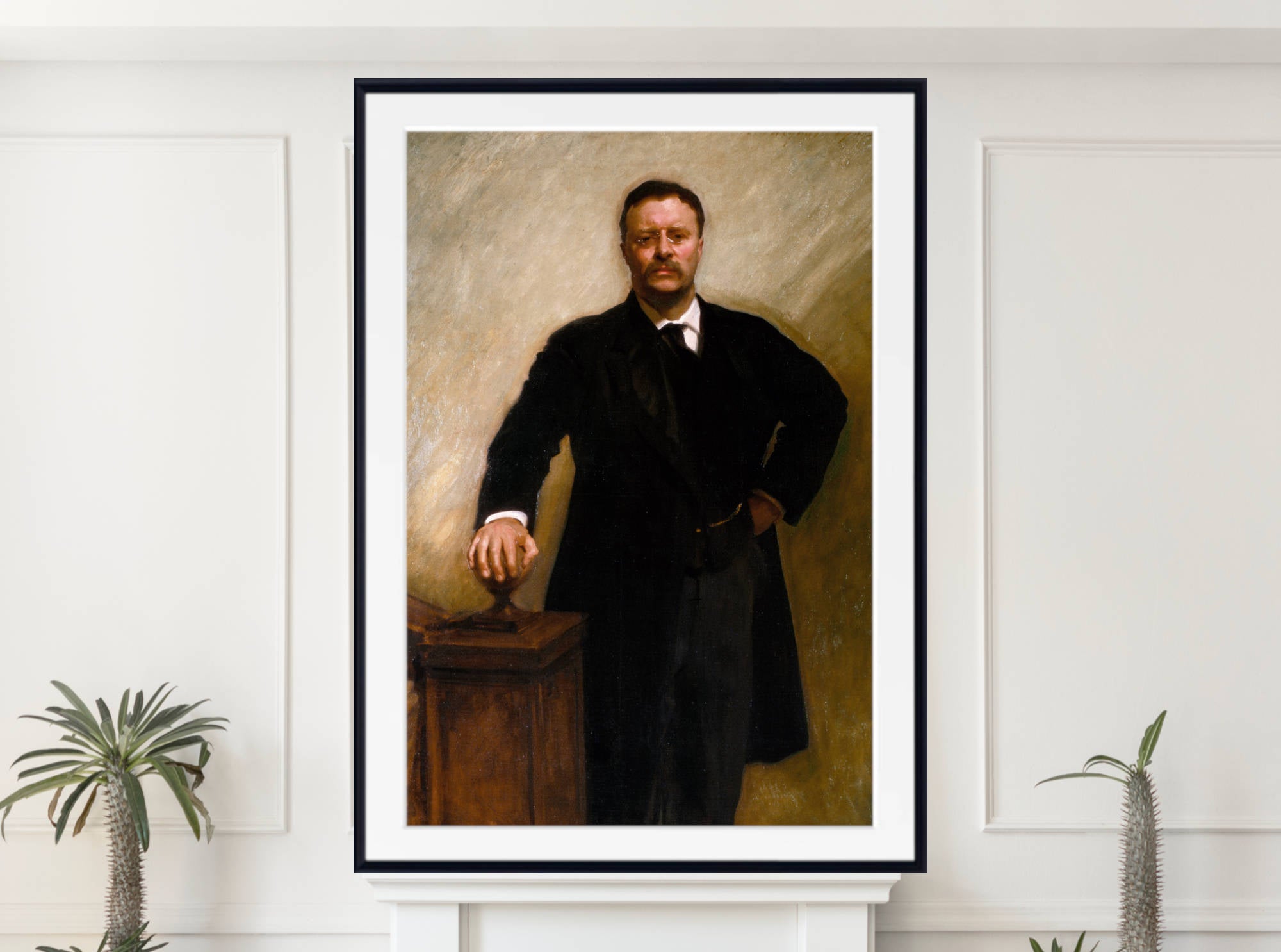 John Singer Sargent Print, Theodore Roosevelt Portrait