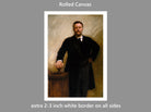 John Singer Sargent Print, Theodore Roosevelt Portrait