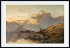 Alfred de Bréanski Print, The peaks of the Western Highlands