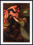 John Everett Millais Print, The rescue