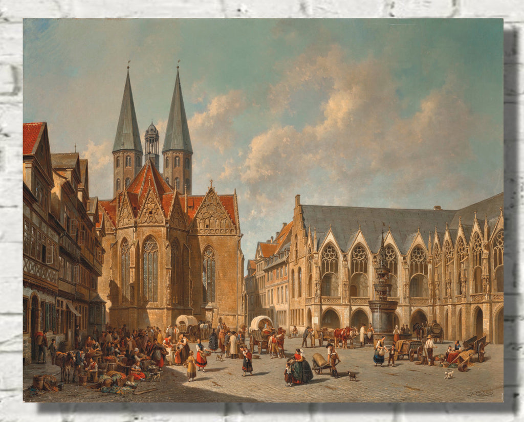 Jacques Carabain, The town square of Braunschweig