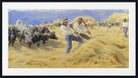 PS Krøyer Print, Threshing in the Abruzzi. Cività d’Antino (1890)